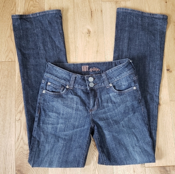 Kut from the Kloth Dark Blue Boot Cut Jeans - Picture 2 of 13